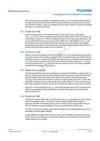 PCA9508D Datasheet Page 5