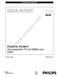 PCA9510D Datasheet Cover