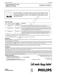 PCA9510D Datasheet Page 20