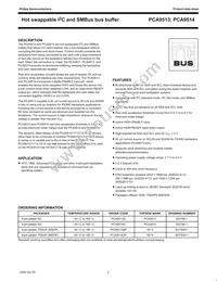PCA9514D Datasheet Page 2