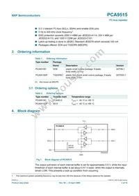 PCA9515D Datasheet Page 2