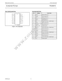 PCA9516PW Datasheet Page 3