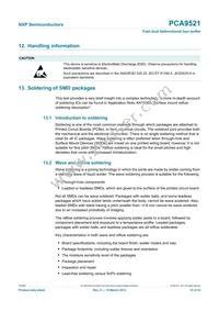 PCA9521DP Datasheet Page 15