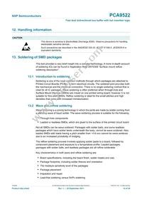 PCA9522DP Datasheet Page 14