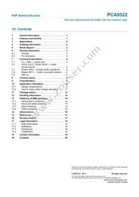 PCA9522DP Datasheet Page 20