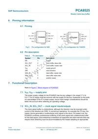 PCA9525DP Datasheet Page 3