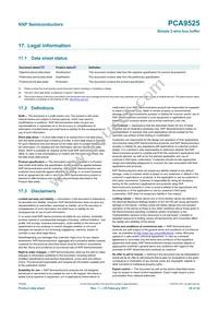 PCA9525DP Datasheet Page 20