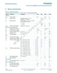 PCA9534D Datasheet Page 13