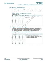 PCA9538PW Datasheet Page 7