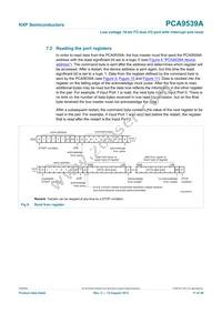 PCA9539APW Datasheet Page 11