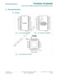 PCA9539RPW Datasheet Page 5