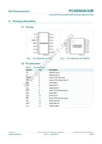 PCA9543APW Datasheet Page 4
