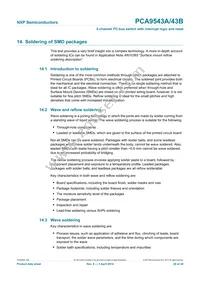 PCA9543APW Datasheet Page 20