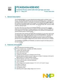 PCA9545AD Datasheet Cover