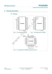 PCA9548APW Datasheet Page 4