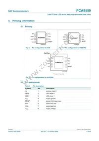 PCA9550D Datasheet Page 3