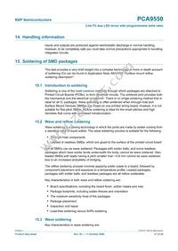 PCA9550D Datasheet Page 21