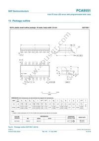 PCA9551PW Datasheet Page 18