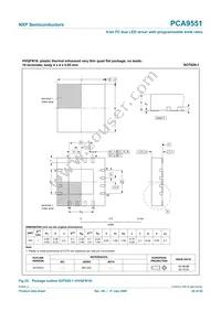 PCA9551PW Datasheet Page 20