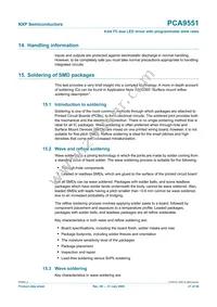 PCA9551PW Datasheet Page 21