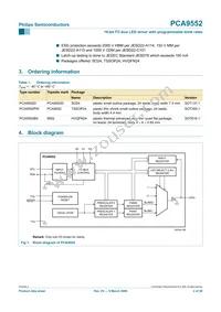 PCA9552D Datasheet Page 2