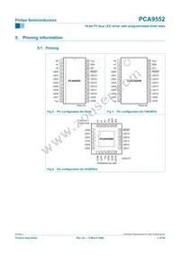 PCA9552D Datasheet Page 3