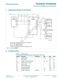 PCA9554TS Datasheet Page 12