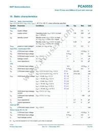 PCA9555DB Datasheet Page 18