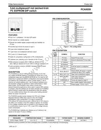 PCA9559PW Datasheet Page 2