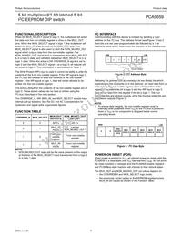 PCA9559PW Datasheet Page 3