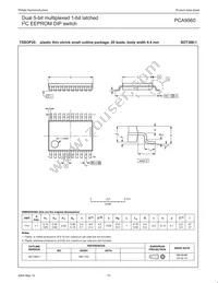 PCA9560D Datasheet Page 15