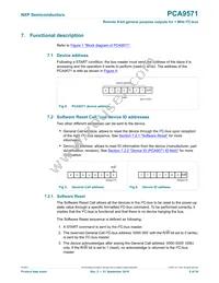 PCA9571GUX Datasheet Page 5