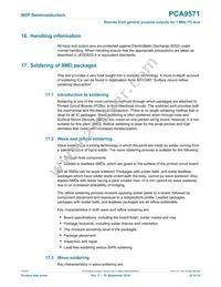 PCA9571GUX Datasheet Page 22