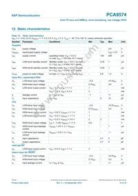 PCA9574HR Datasheet Page 19