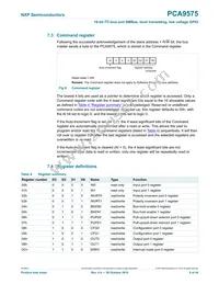 PCA9575PW1 Datasheet Page 9