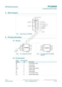 PCA9600DP/S911 Datasheet Page 3