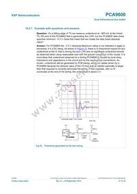 PCA9600DP/S911 Datasheet Page 21