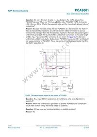 PCA9601DP Datasheet Page 22