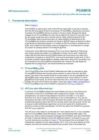 PCA9616PW Datasheet Page 6