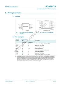 PCA9617ATPZ Datasheet Page 4
