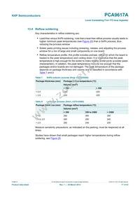 PCA9617ATPZ Datasheet Page 17