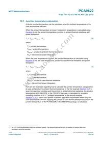 PCA9622BS Datasheet Page 23