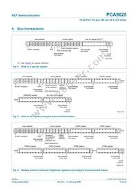 PCA9625D/S911 Datasheet Page 19