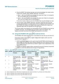 PCA9632TK2 Datasheet Page 16