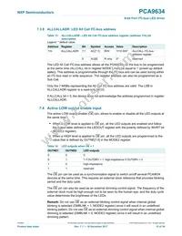 PCA9634PW/S911 Datasheet Page 15