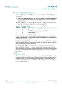 PCA9635PW/S911 Datasheet Page 15