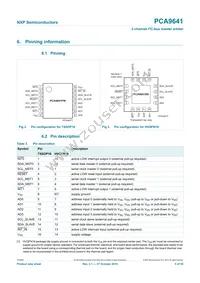 PCA9641PWJ Datasheet Page 5