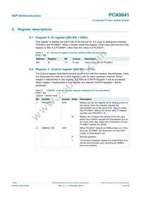 PCA9641PWJ Datasheet Page 13
