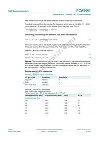 PCA9661B Datasheet Page 23