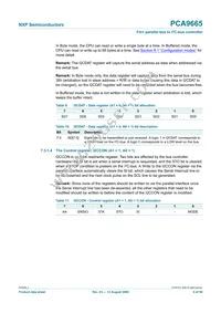 PCA9665N Datasheet Page 9